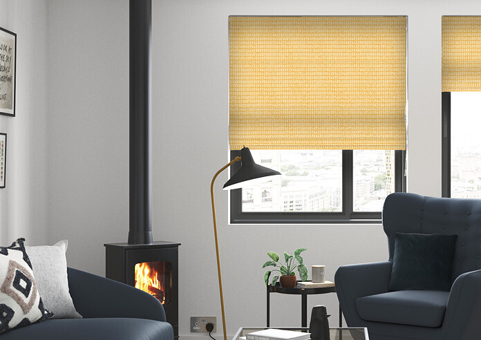 Ditto, Saffron - Roman Blind - Image 3